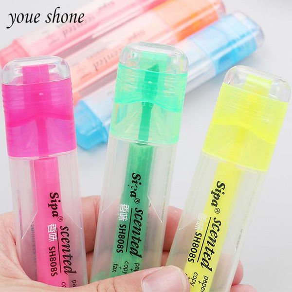 highlighters 1piece fragrant candy color highlighter pen, korean lovely originality watercolor note number student stationery, Black;red
highlighters 1piece fragrant candy color highlighter pen, korean lovely originality watercolor note number student stationery, Black;red