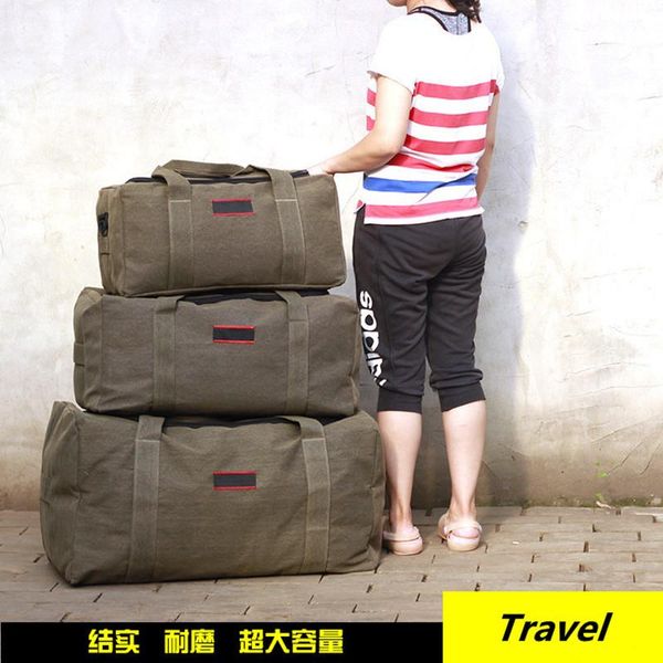 outdoor bags 120l high capacity wear resistance canvas hand luggage bag men women self-driving trekking camping moving travel package
outdoor bags 120l high capacity wear resistance canvas hand luggage bag men women self-driving trekking camping moving travel package
