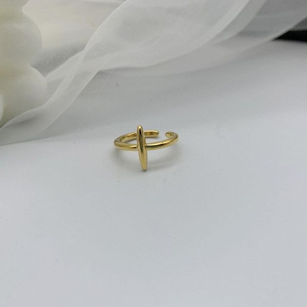 wedding rings simple gold silver color t bar opening ring for women girl copper geometric finger statement jewelry anillos, Slivery;golden
wedding rings simple gold silver color t bar opening ring for women girl copper geometric finger statement jewelry anillos, Slivery;golden