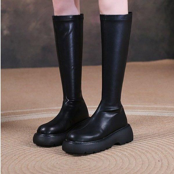 boots 2022 brand female platform thigh high fashion slim chunky heels over the knee women party shoes botas de mujer, Black
boots 2022 brand female platform thigh high fashion slim chunky heels over the knee women party shoes botas de mujer, Black