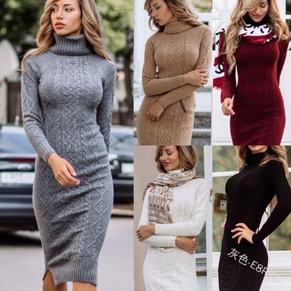 plus size turtleneck sweater dress women slim warm winter knit dresses women's clothing europe long sleeve francais haikyuu sweaters, White;black
plus size turtleneck sweater dress women slim warm winter knit dresses women's clothing europe long sleeve francais haikyuu sweaters, White;black