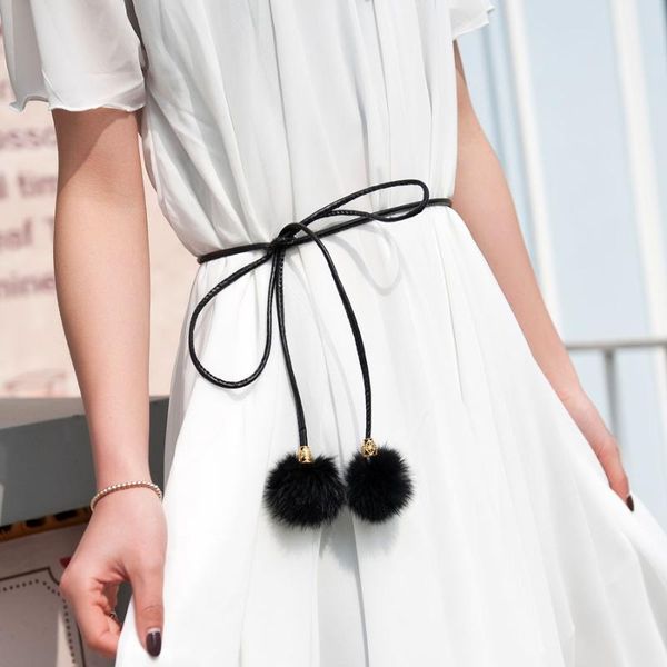 belts 12 colors fur for women leather waist chain hairball cute candy color elegant ladies youth girl cinturones mujer, Black;brown
belts 12 colors fur for women leather waist chain hairball cute candy color elegant ladies youth girl cinturones mujer, Black;brown