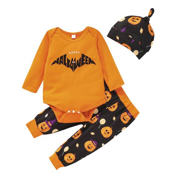 halloween baby clothing sets boys suits girls outfits spring autumn long sleeve cotton romper jumpsuit pp pants hats 3pcs toddler wear b7621, White
halloween baby clothing sets boys suits girls outfits spring autumn long sleeve cotton romper jumpsuit pp pants hats 3pcs toddler wear b7621, White