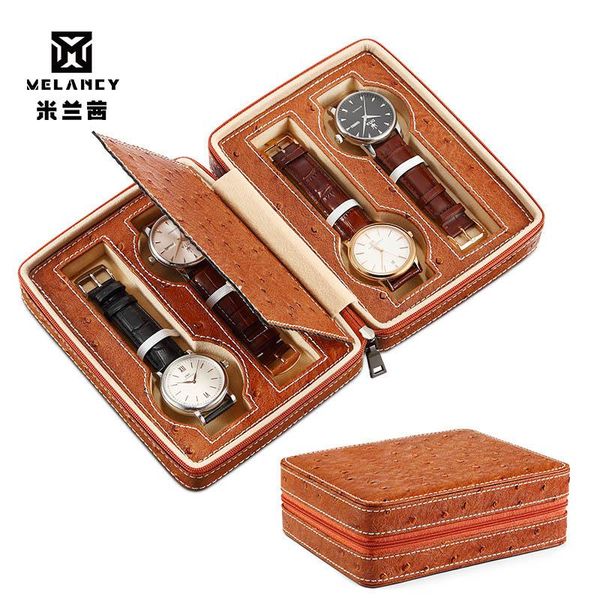 watch boxes & cases 4 slot box organizer waterproof travel storage zipper case portable strap band bag, Black;blue
watch boxes & cases 4 slot box organizer waterproof travel storage zipper case portable strap band bag, Black;blue