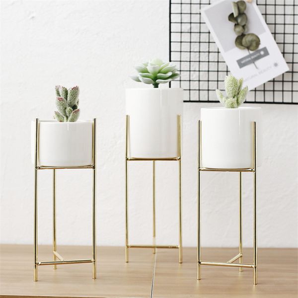 nordic minimalist ceramic flower pot with metal stand for hydroponic succulent plants home garden planter wedding decoration
nordic minimalist ceramic flower pot with metal stand for hydroponic succulent plants home garden planter wedding decoration