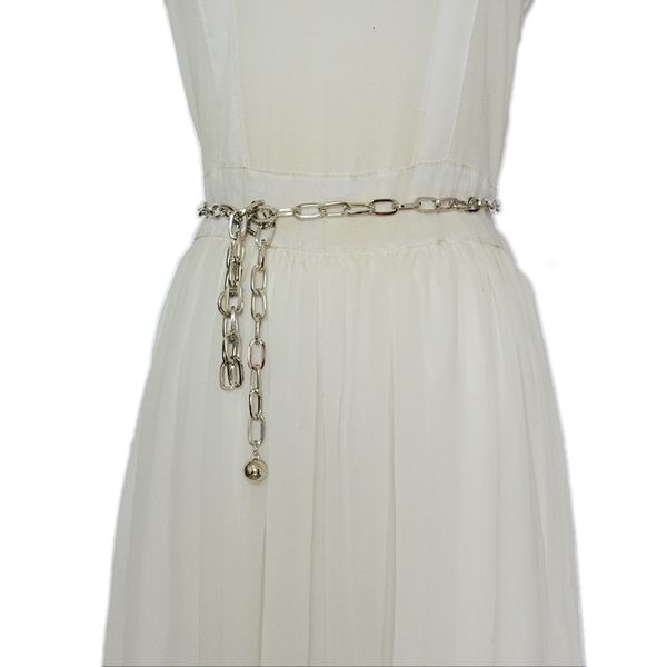 new style women's metal waist chain women's personality simple chain belt with skirt coat, Black;brown
new style women's metal waist chain women's personality simple chain belt with skirt coat, Black;brown