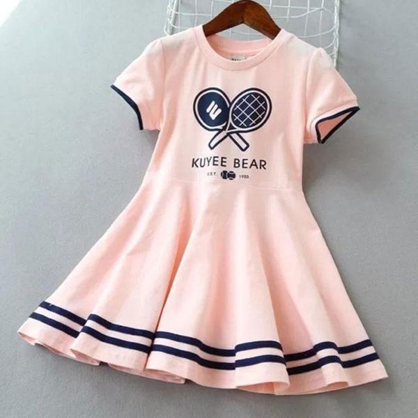 girl's dresses summer for girls cotton dress casual kids short sleeve children sports baseball clothes girl trendy outfits, Red;yellow
girl's dresses summer for girls cotton dress casual kids short sleeve children sports baseball clothes girl trendy outfits, Red;yellow