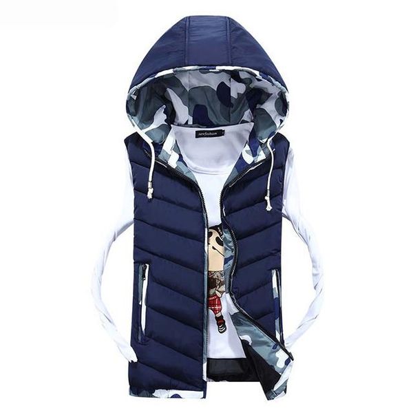men's vests nice men cotton vest autumn and winter couple models thickening warm hooded jackets man, Black;white
men's vests nice men cotton vest autumn and winter couple models thickening warm hooded jackets man, Black;white