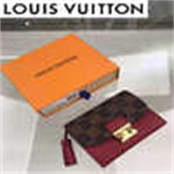 purse wallets key brand leather compact long designer chain wallet pouches luxury card holders cases x1tv clutches n60216, Black;red
purse wallets key brand leather compact long designer chain wallet pouches luxury card holders cases x1tv clutches n60216, Black;red