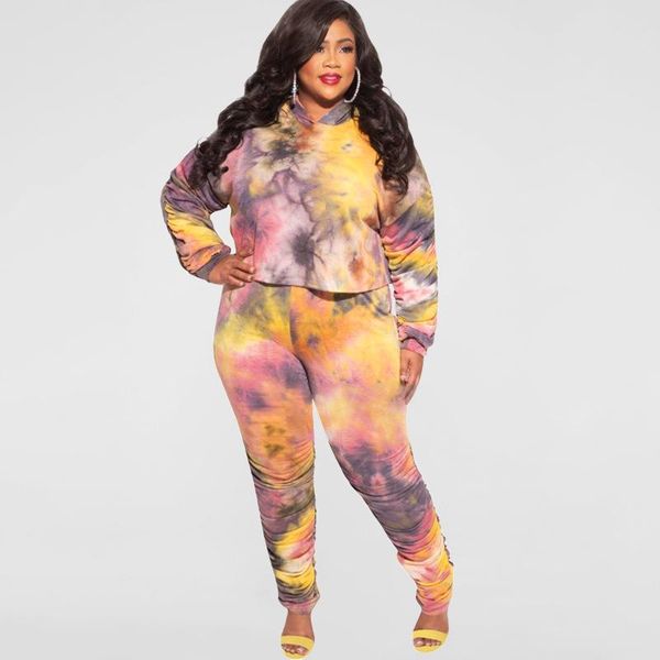 plus size tracksuits big beautiful women streetwear sets hoodies+pants suit female 2pcs tie dye outfits two piece loose, Black
plus size tracksuits big beautiful women streetwear sets hoodies+pants suit female 2pcs tie dye outfits two piece loose, Black