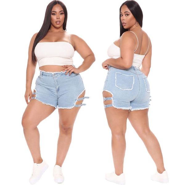 women's jeans cross-border hsf2469 amazon is designed for european and american fashion temperament straight pants wash shorts, Blue
women's jeans cross-border hsf2469 amazon is designed for european and american fashion temperament straight pants wash shorts, Blue