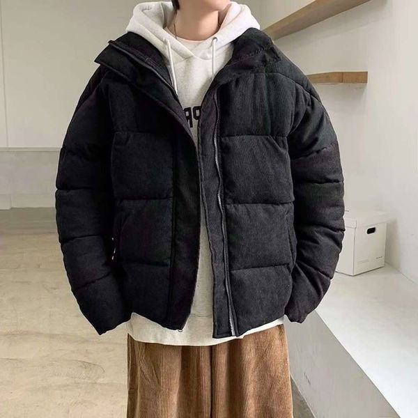 2021autumn winter 2020 new men's and women's loose corduroy bread trend cotton padded casual jacket, Black
2021autumn winter 2020 new men's and women's loose corduroy bread trend cotton padded casual jacket, Black