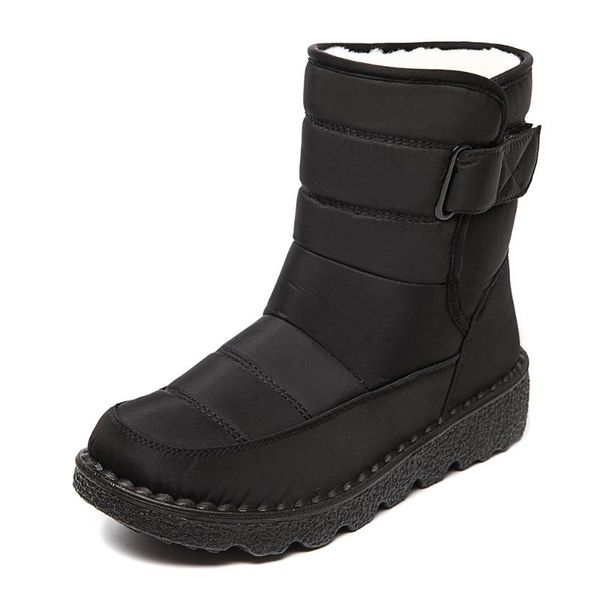 boots zyyzym 2021 winter snow women waterproof high non slip cotton shoes k25, Black
boots zyyzym 2021 winter snow women waterproof high non slip cotton shoes k25, Black