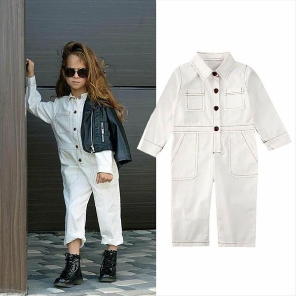 1 6 years girls toddler overalls kid long sleeve button rompers bodysuit jumpsuit for white clothes outfit, Blue
1 6 years girls toddler overalls kid long sleeve button rompers bodysuit jumpsuit for white clothes outfit, Blue