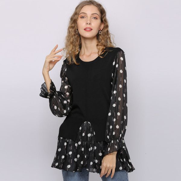 2021 new autumn sews wave-point temperament lantern ladies'lantern around the neck girls sweet p8hs, White;black
2021 new autumn sews wave-point temperament lantern ladies'lantern around the neck girls sweet p8hs, White;black
