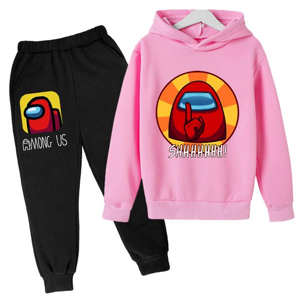 among us hoodies pants 2pcs kids cotton clothes sports suit new spring autumn children baby boys casual sets long sleeve, White
among us hoodies pants 2pcs kids cotton clothes sports suit new spring autumn children baby boys casual sets long sleeve, White