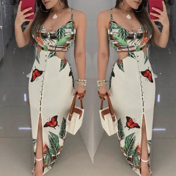 casual dresses 2021 women hollow out butterfly printed long fashion clubwear strap bodycon beach sundress vestidos, Black;gray
casual dresses 2021 women hollow out butterfly printed long fashion clubwear strap bodycon beach sundress vestidos, Black;gray