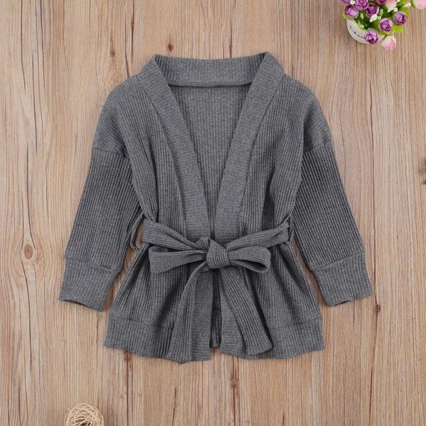 2-7y toddler girls boys sweater cardigans solid knit long sleeve lace up waist combed sweater jacket top, Blue
2-7y toddler girls boys sweater cardigans solid knit long sleeve lace up waist combed sweater jacket top, Blue