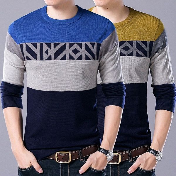 men's pullover sweater knitted color block stylish vintage style long sleeve sweater cardigans crew neck fall winter blue yellow v7s4#, White;black
men's pullover sweater knitted color block stylish vintage style long sleeve sweater cardigans crew neck fall winter blue yellow v7s4#, White;black