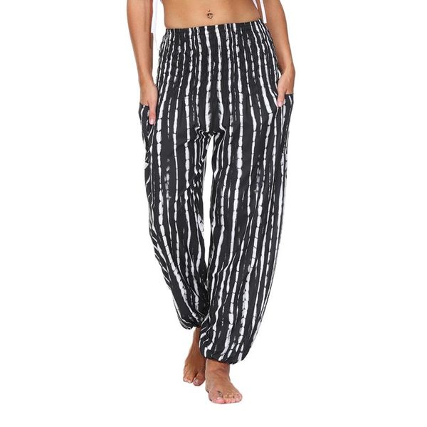 women's pants & capris fashion women long casual loose striped print sport trousers baggy bloomers beach breathable harem mujer #g1, Black;white
women's pants & capris fashion women long casual loose striped print sport trousers baggy bloomers beach breathable harem mujer #g1, Black;white