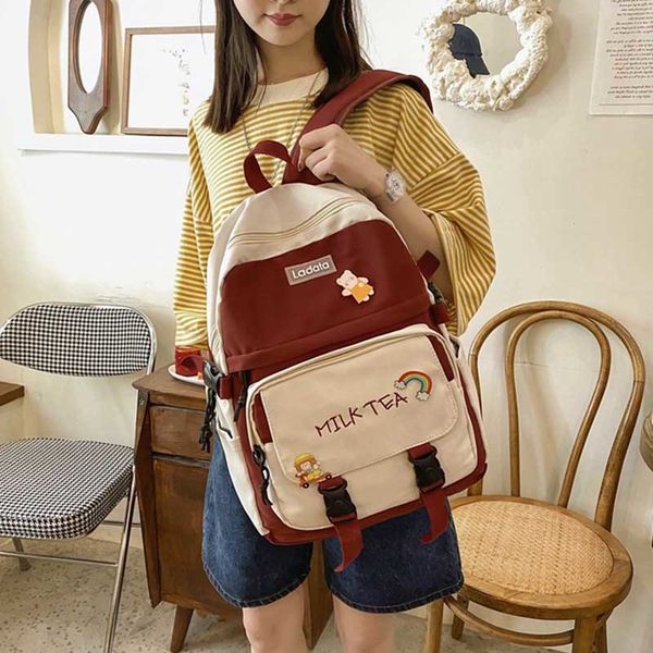 backpack female schoolbag, high-capacity school backpack with student panels, korean style rq8o
backpack female schoolbag, high-capacity school backpack with student panels, korean style rq8o