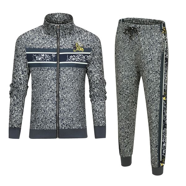 mens tracksuits sweatsuits designer 2 piece sets hoodies solid color femme suit long sleeves jacket outwear stylist brand sports and leisure, Gray
mens tracksuits sweatsuits designer 2 piece sets hoodies solid color femme suit long sleeves jacket outwear stylist brand sports and leisure, Gray