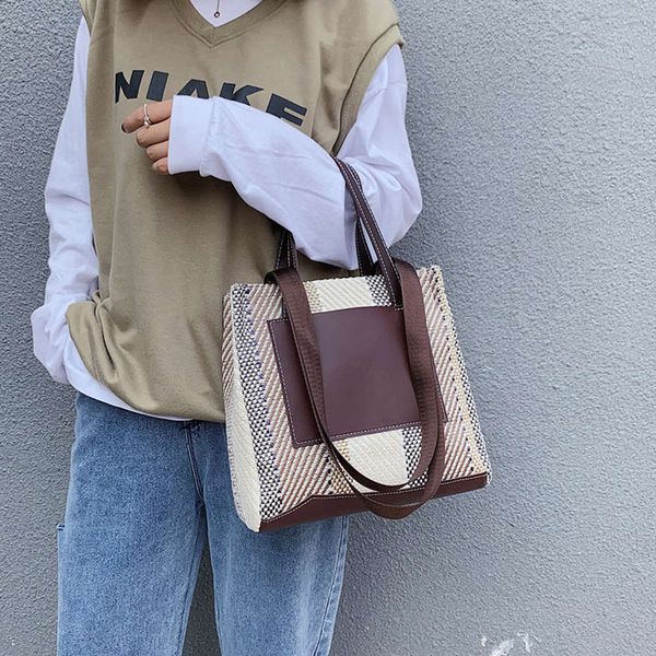 hbp fashion french women's 2021 new matching girl's woven qingxin large capacity simple portable shoulder bag
hbp fashion french women's 2021 new matching girl's woven qingxin large capacity simple portable shoulder bag
