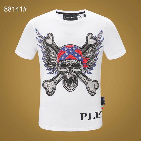 plein bear t shirt mens designer tshirts brand clothing rhinestone skull men t-shirts classical hip hop streetwear tshirt casual tees pb 114, White;black
plein bear t shirt mens designer tshirts brand clothing rhinestone skull men t-shirts classical hip hop streetwear tshirt casual tees pb 114, White;black