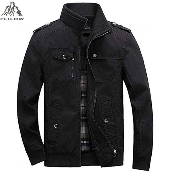 new cotton military jacket men`s autumn multi-pocket soldier army cargo coats male brand clothing men bomber jackets, Black;brown
new cotton military jacket men`s autumn multi-pocket soldier army cargo coats male brand clothing men bomber jackets, Black;brown