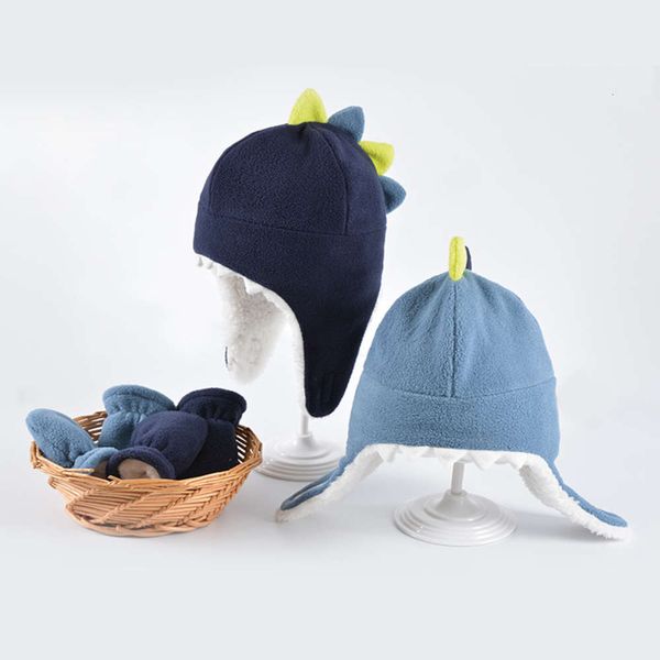 autumn and winter 2020 new double layer cute dinosaur children's baby boy girl fleece ear protection hat gloves christmas, Yellow
autumn and winter 2020 new double layer cute dinosaur children's baby boy girl fleece ear protection hat gloves christmas, Yellow