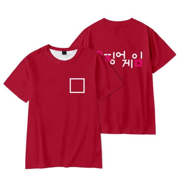 men's t-shirts squid game t shirt round six villain t-shirt men women korean style casual short sleeve tee harajuku summer, White;black
men's t-shirts squid game t shirt round six villain t-shirt men women korean style casual short sleeve tee harajuku summer, White;black