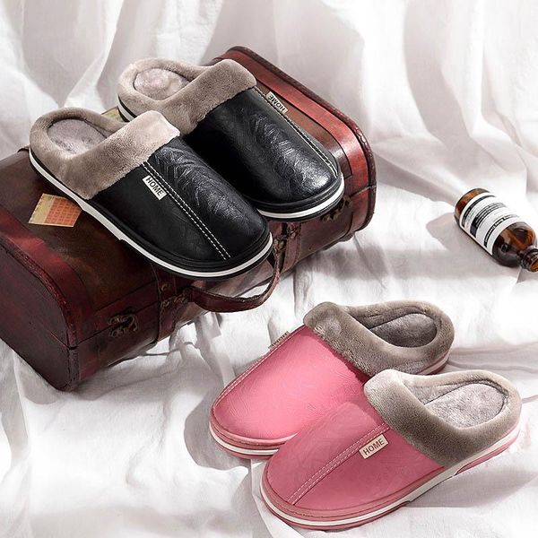 slippers men and women winter non slip indoor shoes for leather big size 49 house shoe waterproof warm memory foam slipper, Black
slippers men and women winter non slip indoor shoes for leather big size 49 house shoe waterproof warm memory foam slipper, Black