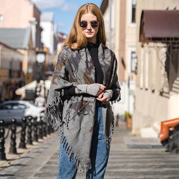 scarves 21 autumn and winter cashmere digital inkjet printed shawl soft skin-friendly square., Blue;gray
scarves 21 autumn and winter cashmere digital inkjet printed shawl soft skin-friendly square., Blue;gray