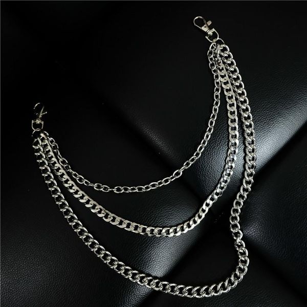 keychains street gothic long chain rock rave trousers hipster pant jean keychain ring clip keyring hiphop beads accessories bl35, Silver
keychains street gothic long chain rock rave trousers hipster pant jean keychain ring clip keyring hiphop beads accessories bl35, Silver