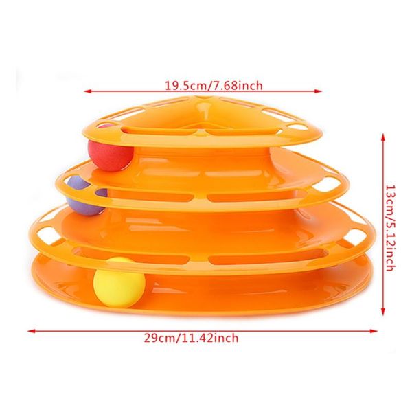 cat toys funny pet kitten crazy ball disk interactive amusement plate trilaminar toy lx9c
cat toys funny pet kitten crazy ball disk interactive amusement plate trilaminar toy lx9c