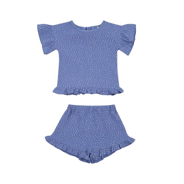 clothing sets kid girl short sleeves + shorts, ruffled decoration neckline bandage summer, White
clothing sets kid girl short sleeves + shorts, ruffled decoration neckline bandage summer, White