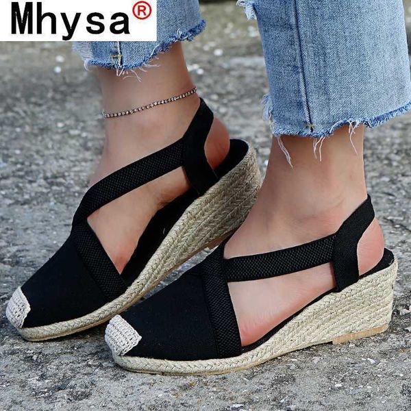 2021 fashion wedges women summer sandals platform cross elastic band high heel casual outdoor beach sandalias mujer y0714, Black
2021 fashion wedges women summer sandals platform cross elastic band high heel casual outdoor beach sandalias mujer y0714, Black