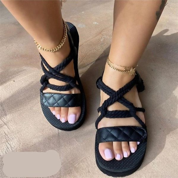 sandals women's summer thick bottom fashion ladies cross straps shoes platform women casual shoe female footwear 2021, Black
sandals women's summer thick bottom fashion ladies cross straps shoes platform women casual shoe female footwear 2021, Black