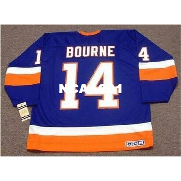 668 #14 bob bourne new york islanders 1982 ccm vintage retro hockey jersey or custom any name or number retro jersey, Black
668 #14 bob bourne new york islanders 1982 ccm vintage retro hockey jersey or custom any name or number retro jersey, Black