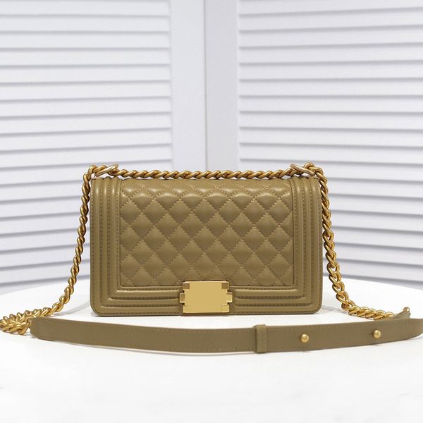 luxurys designers bags channel women bags handbags919 fashion chain shoulder bag diamond lattice boy handbag lambskin & silver/gold -green
luxurys designers bags channel women bags handbags919 fashion chain shoulder bag diamond lattice boy handbag lambskin & silver/gold -green