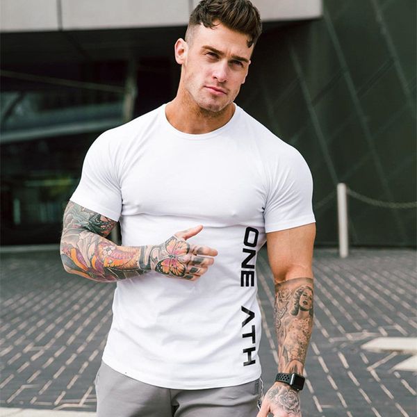 2021 new brand clothing gyms tight mens t-shirt homme leisure printing t shirt men fitness summer 65wf, White;black
2021 new brand clothing gyms tight mens t-shirt homme leisure printing t shirt men fitness summer 65wf, White;black