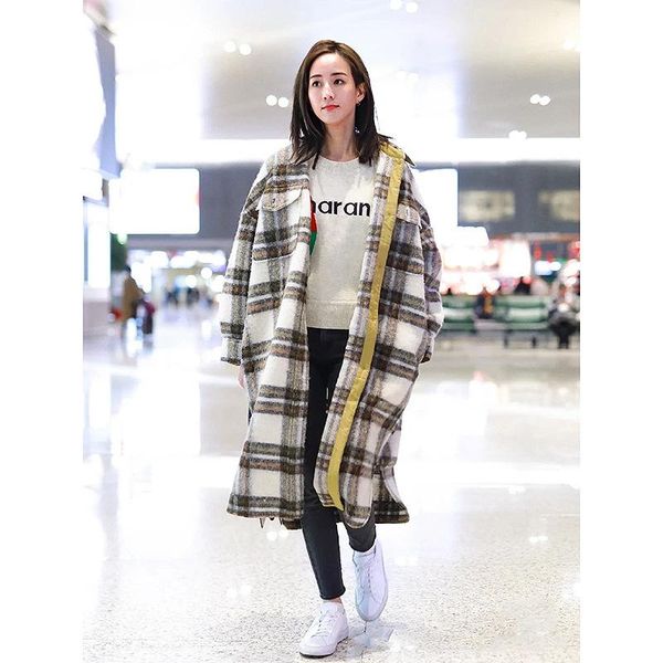 french chic new autumn /winter single breasted wool long wool & blends trench coat for women /men, Black
french chic new autumn /winter single breasted wool long wool & blends trench coat for women /men, Black