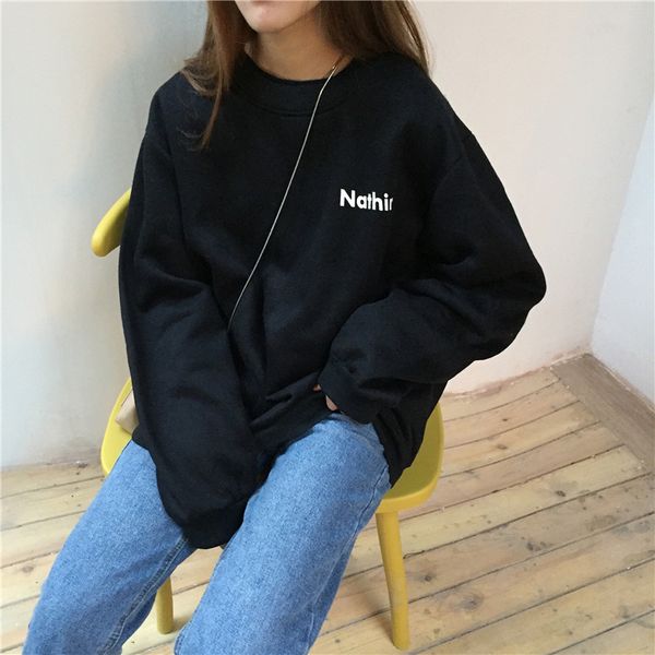 2021 autumn and winter new college style abstract glasses people letter printing loose wild pullover thick hoodie women 6c3o, Black
2021 autumn and winter new college style abstract glasses people letter printing loose wild pullover thick hoodie women 6c3o, Black