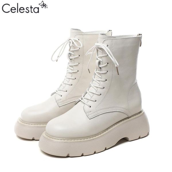 boots celesta real soft leather nude women's british style autumn and winter casual shoes short women fashion, Black
boots celesta real soft leather nude women's british style autumn and winter casual shoes short women fashion, Black