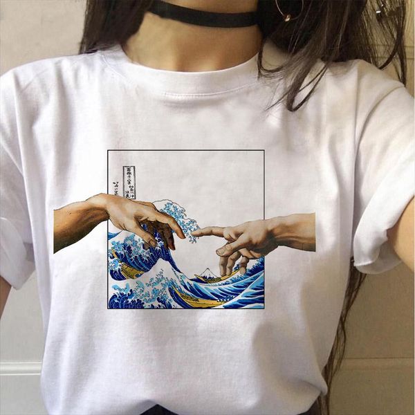 vaporwave aesthetic wave van gogh women t shirts the starry art oil painting graphic dragon sushi ramen, White
vaporwave aesthetic wave van gogh women t shirts the starry art oil painting graphic dragon sushi ramen, White