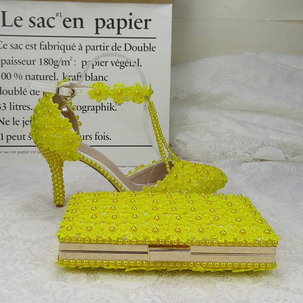 baoyafang 9cm thin heel strap woman yellow pearl folwer wedding shoes and bags toe ladies party shoe oro7, Black
baoyafang 9cm thin heel strap woman yellow pearl folwer wedding shoes and bags toe ladies party shoe oro7, Black