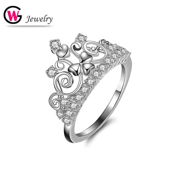 wedding rings fashion 925 silver cubic zirconia ring women crown finger cocktail party jewelry gift bridal gw brand, Slivery;golden
wedding rings fashion 925 silver cubic zirconia ring women crown finger cocktail party jewelry gift bridal gw brand, Slivery;golden