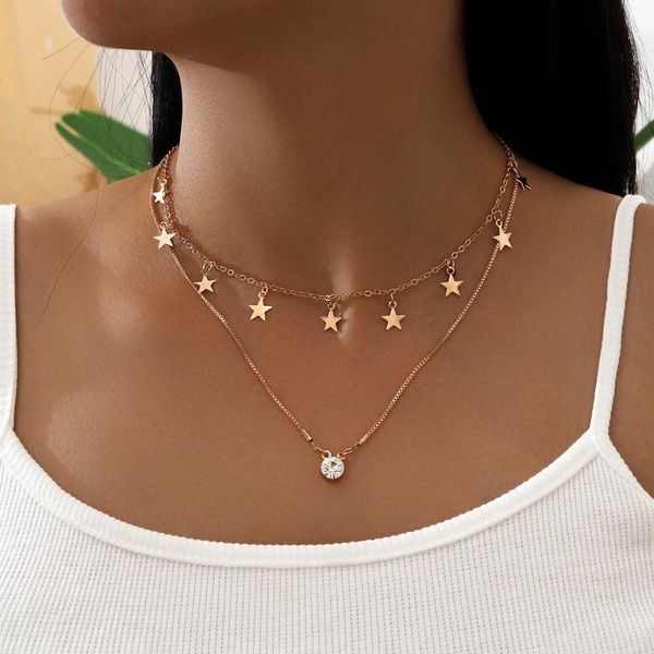 pendant necklaces fashion women star pentagram necklace jewelry accessories gold silver color punk funny zircon metal jewellery
pendant necklaces fashion women star pentagram necklace jewelry accessories gold silver color punk funny zircon metal jewellery