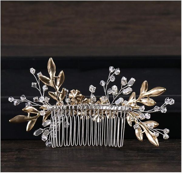 crystal silver color leaf flower hair comb bridal hair accessories wedding headpiece hair ornaments bride jewelry qyljga 
crystal silver color leaf flower hair comb bridal hair accessories wedding headpiece hair ornaments bride jewelry qyljga