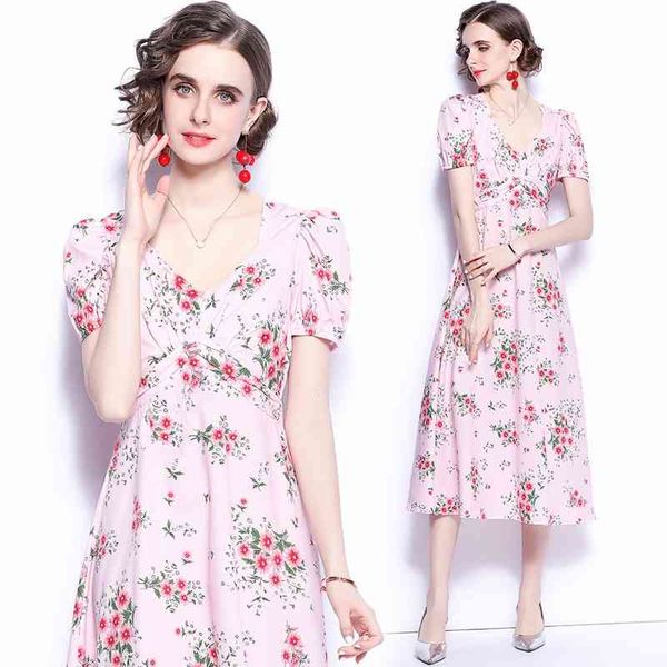 banulin summer runway dress vintage elegant floral printing v neck street chic casual women midi long n62048 210603, Black;gray
banulin summer runway dress vintage elegant floral printing v neck street chic casual women midi long n62048 210603, Black;gray